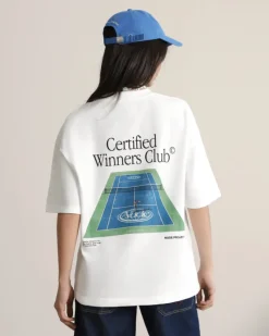 Nude Project Tennis Tee White Clearance