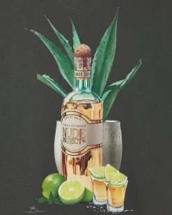 Nude Project Tequila Tee Ash Fashion