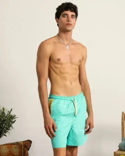 Nude Project "The" Swimshorts Cyan Fashion