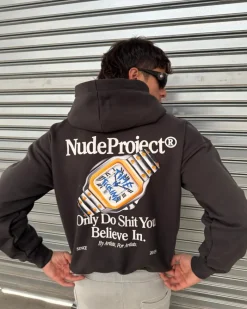 Nude Project Time Hoodie Ash Best