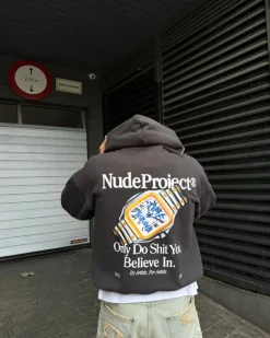 Nude Project Time Hoodie Ash Best