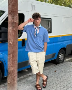 Nude Project Time Tee Blue Hot