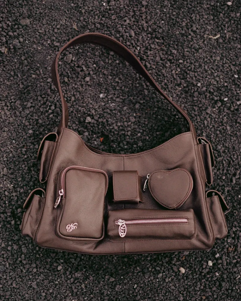 Nude Project Tina Bag Brown New