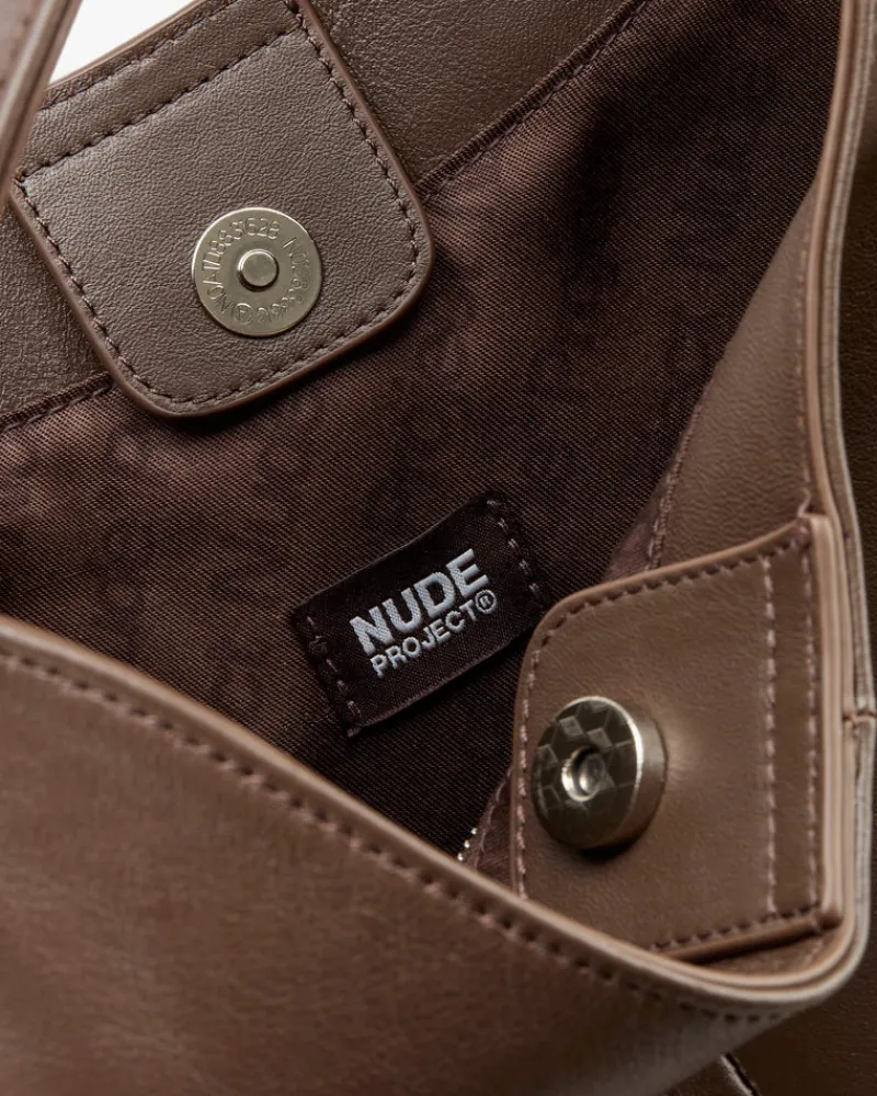 Nude Project Tina Bag Brown New
