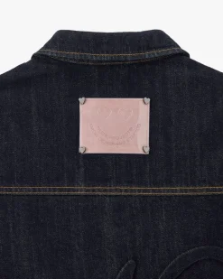 Nude Project Trucker Denim Jacket Washed Dark Discount