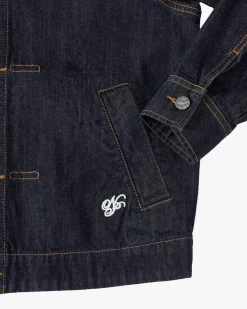 Nude Project Trucker Denim Jacket Washed Dark Discount