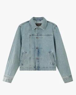 Nude Project Trucker Denim Jacket Washed Light New