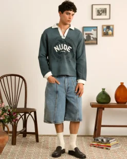 Nude Project Updown Denim Shorts Outlet