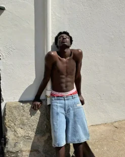 Nude Project Updown Denim Shorts Outlet