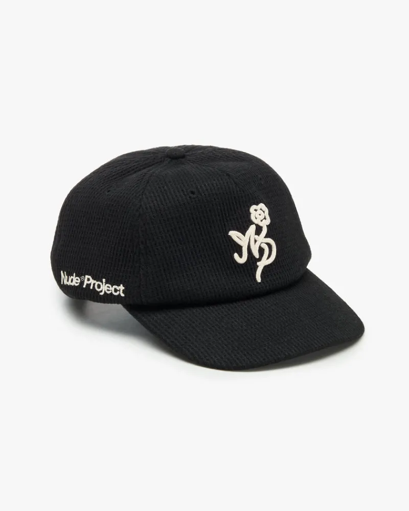 Nude Project Waffle Cap Black Sale