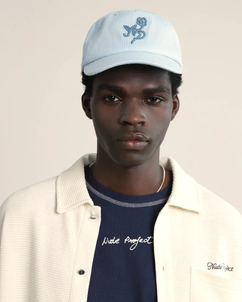 Nude Project Waffle Cap Light Blue Clearance