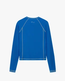 Nude Project Waffle Long-Sleeve Tee 2 Pack Green/Blue Best