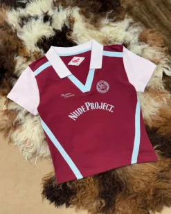 Nude Project Winner Polo Burgundy Fashion