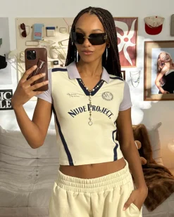 Nude Project Winner Polo Marshmallow Discount