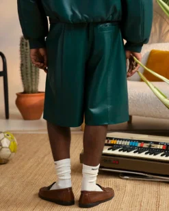 Nude Project World Cup Leather Jorts Fashion