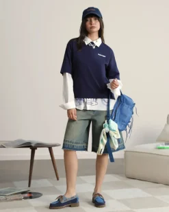 Nude Project Yate Tee Navy Hot